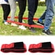 thumbnail image 5 of Juego de 2 cintas de tracción para entrenamiento y desafío de equipos al aire libre para 4 jugadores con huellas de gigantes, 5 of 8