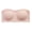 Light Pink, variant on MVRLSH Sports Jelly Bras for Women Front Closure Side Support Breathable Underwear Strapless Bra