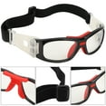 thumbnail image 4 of Sport Goggles, 3 Different Colors Basketball Glasses For Hiking Black, 4 of 8