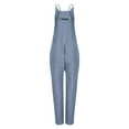 thumbnail image 5 of SRZYMJ Jumpsuit for Women Women's Fashionable Loose Overalls Featuring Spacious Pockets for Everyday Wear and, 5 of 5