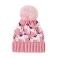thumbnail image 2 of Yoyauz Kids winter beanie knitting warm cold weather beanie boy girl hat, 2 of 5