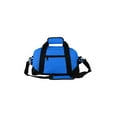 thumbnail image 2 of DALIX 14" Small Duffel Bag Gym Duffle Two Tone in Royal Blue with Shoulder Strap, 2 of 7