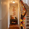 thumbnail image 4 of Dongrere Artificial Fall Leaf Garland with Pumpkin Berry, Autumn Thanksgiving Vine Decor for Halloween Party Home, 39 Inch, 4 of 7