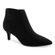 Aerosoles Edith Women's Ankle Boots Color: Black Faux Suede Size: 10