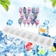 thumbnail image 4 of Molde para helado de 8 cavidades, de silicona gruesa, para cubitos de hielo y paletas., 4 of 10