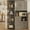 60.4"Gray, variant on Aiho 60.4" Farmhouse Kitchen Pantry Storage Cabinet, Tall Kitchen Pantry, Freestanding Hutch with Doors & Shelves, Buffet Sideboard, Microwave Stand, Coffee Bar with Drawers, Cupboard - Gray