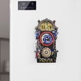 thumbnail image 1 of Astronomical Clock Key Ring, Clock Keychain, Prague Keychain, Prague, Geekery Clock, Clock Charm, Steampunk Clock Jewelry, Steampunk Keychain, 1 of 8
