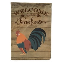 Carolines Treasures CK6780GF Dutch Bantam Chicken Welcome Garden Size Outdoor-Flags, Multicolor