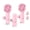 Pink, variant on K9 Wireless Lavalier Microphone Digital Silicon Mic Adaptive Noise Cancellation Ultra-Low Delay for iPhone 17/16/15/14/S26 Ultra/Galaxy A series/Googple Pixel 10, iPad, Android, Camera