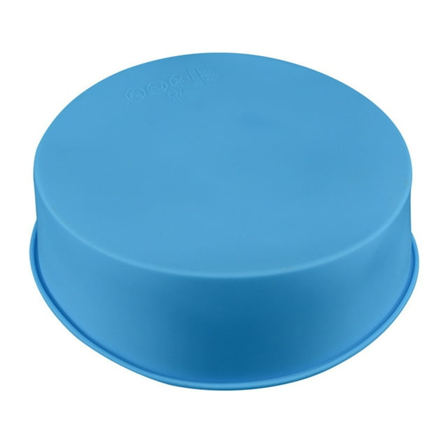 Maoww Wedding Cake Home Bakery Restaurant Portable Reusable Washable Mousse Round Mould DIY Crafting Bakeware Red 10 Inch
