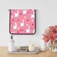 thumbnail image 3 of Coral Velvet Towels for Bathroom 16x28IN Cute Llamas Cacti Alps Mountains Dream Catcher Rainbows And Hearts Super Soft Absorbent Bathroom Coral Velvet Towel for Face,Gym,Spa,Kitchen Dish Tea Towels, 3 of 4