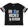 thumbnail image 3 of Inktastic my 1st hockey season Boys Toddler T-Shirt, 3 of 5