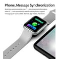 thumbnail image 3 of Waterproof Bluetooth Smart Watch Phone Mate Heart Rate Monitor For iOS Android, White, 3 of 7