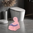thumbnail image 1 of Adorables asientos de entrenamiento para ir al baño para , antideslizantes con asa, entrenador de asiento de inodoro para y niñas, regalos Rosa Baoblaze niño orinal, 1 of 8