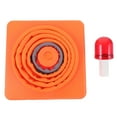 thumbnail image 4 of OULII High Traffic Safety Street Cone for Road Construction with LED Light in Chocolate 1 LED Light, 4 of 6