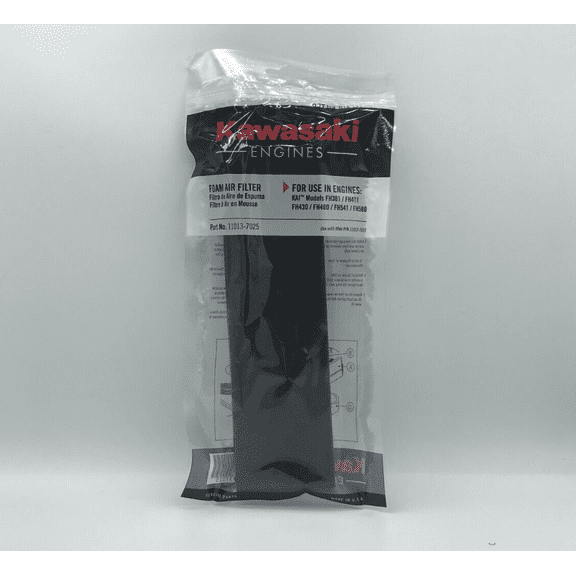 Genuine OEM Kawasaki Engines 11013-7025 Foam Air Filter