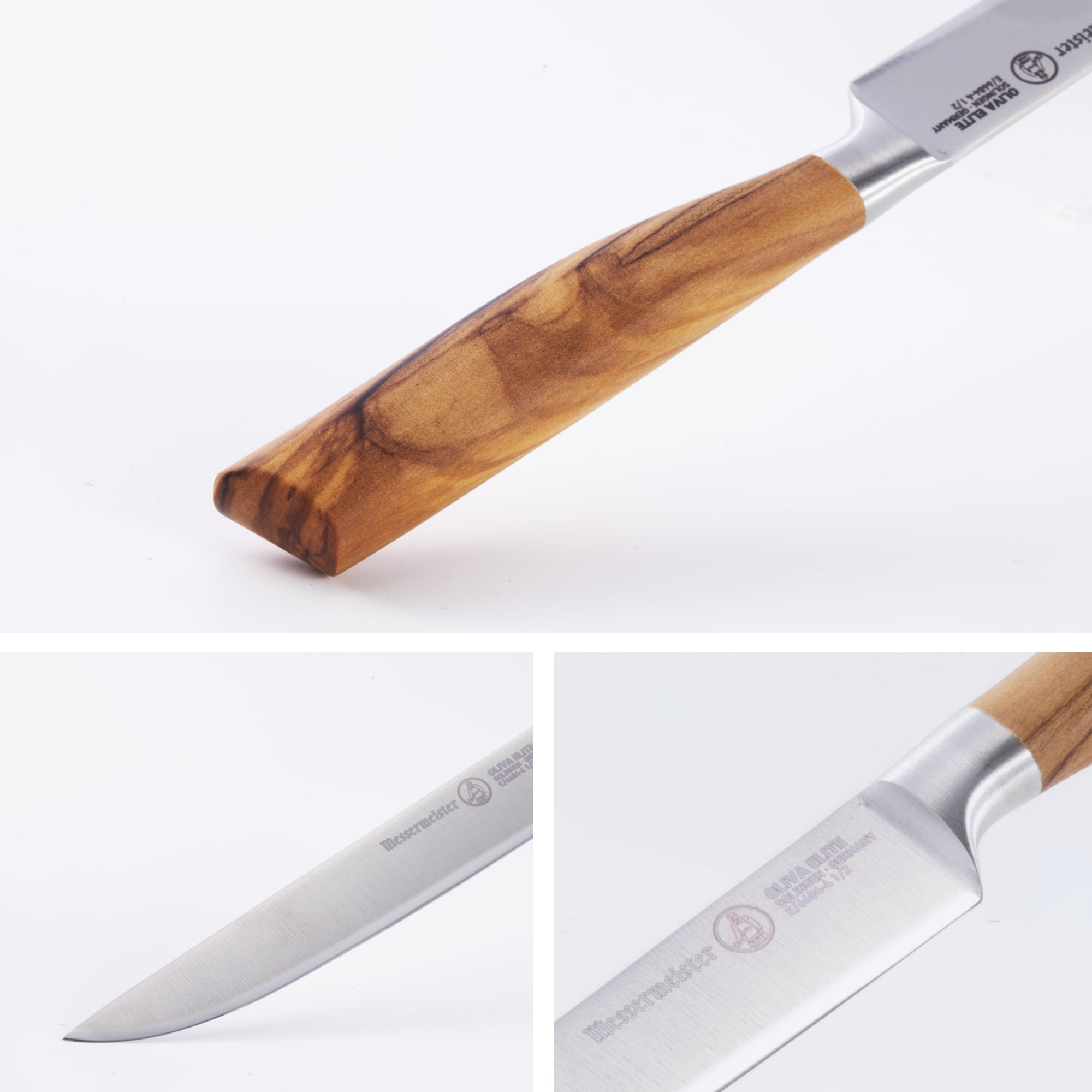 Messermeister Oliva Elite Fine-Edge Steak Knife Set