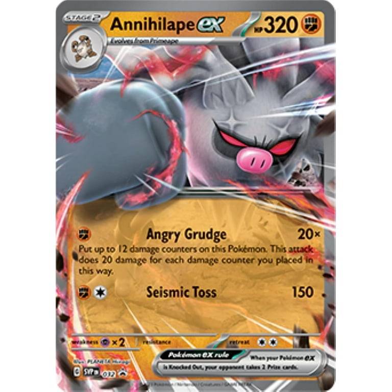 Walmart Exclusive: Pokemon Scarlet & Violet Annihilape EX Collection Pack with Promo Cards - Walmart.com Walmart Exclusive: Pokemon Scarlet & Violet Annihilape EX Collection Pack with Promo Cards - Walmart.com