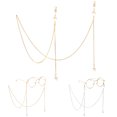 thumbnail image 2 of Coofit Eyeglass Chain Non-slip Fashion Fake Pearl Eyeglass Chain Sunglass Holder Strap, 2 of 5