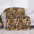 thumbnail image 3 of Gaeub Vintage Bottles Printed Flannel Throw Blanket,Plush Throw,Fuzzy Bed Blanket for Bedding Sofa and Travel,Decorative Blanket-50"x40", 3 of 6