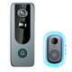 thumbnail image 3 of Pisexur Electronics para hombres, timbre visual inteligente inalámbrico, timbre con video remoto Tuya, IP65, impermeable, intercomunicador doméstico, visión nocturna HD, WiFi, timbre de seguridad, ca, 3 of 9