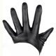 thumbnail image 1 of Half Palm Gloves Club Dance Photograph Patent Leather Gloves Black, 1 of 3