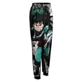 thumbnail image 3 of My Hero Academia Izuku Midoriya Men's Sweatpants 3D Printing Casual Joggers Pants Trousers Fashion Daily Sweatpants With Drawstring Closed Bottom, 3 of 6