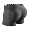 thumbnail image 6 of Mens Boxer Briefs with Hip Pad Mesh Butt Padded Bottoms Breathable Underwear Butt Enhancer Underpants Enhancing Buttocks Male Underpants 2026 Summer Outfits, 6 of 6