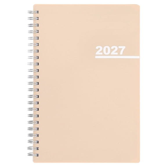 Pen+Gear 2027 Weekly & Monthly Planner, 5β x 8β, Taupe, October 2026-December 2027, 15 Months