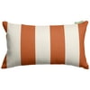 Majestic Home Goods Vertical Stripe Indoor Outdoor Small Decorative Throw Pillow