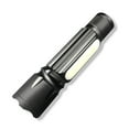 thumbnail image 1 of Lampe de Poche à DEL Portative à Main Cob Lumière Latérale Magnétique Portable Rechargeable, 1 of 5