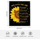 thumbnail image 4 of LHSHID Sunflower Throw Blanket for Women Christian Religious Gifts Soft Sunflower Blanket Throw God Say You are Bible Verse Gift for Women 30"x40", 4 of 8