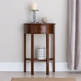 thumbnail image 4 of Design House Demilune Hall Stand in Pecan, 4 of 18