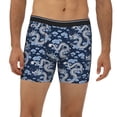 thumbnail image 2 of Men'S Boxer Briefs, Dragons Soft And Breathable Mens Underwear Boxer Briefs With Widen Waist, 2 of 2