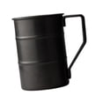 thumbnail image 1 of Taza de camping de 350 ml, recipiente multifuncional de acero inoxidable para café o leche. negro, 1 of 9