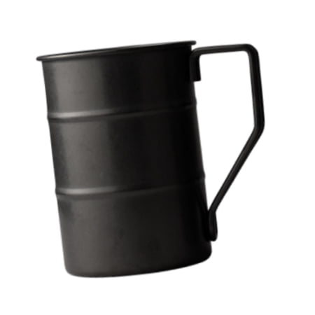 harayaa Camping Cup Beer Mug Reusable Versatile Durability Practical Portable Coffee Mug black