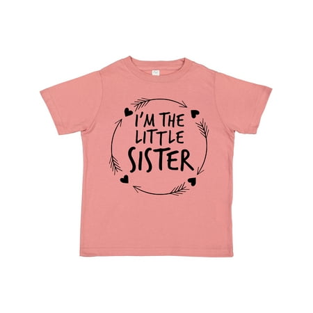 

Inktastic I m the Little Sister Gift Toddler Toddler Girl T-Shirt
