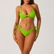 thumbnail image 1 of WILLBEST Traje de Baño con Mangas para Mujer, Traje de Baño de Talla Grande para Mujer, conjunto de Bikini Triangular de Dos Piezas con Espalda descubierta y Lazo, 1 of 3