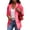 Hot Pink, variant on Blazers for Women Women's Relaxed Scuba Knit Stretch Blazer with Scrunch Sleeves (Beige,L)