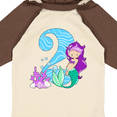 thumbnail image 4 of Inktastic Second Birthday Mermaid Girls Long Sleeve Baby Bodysuit, 4 of 5