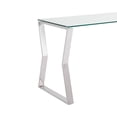 thumbnail image 4 of Uptown Club Stainless Steel Desk in Silver, 4 of 4