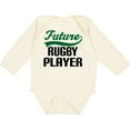 thumbnail image 3 of Inktastic Future Rugby Player Boys Long Sleeve Baby Bodysuit, 3 of 5