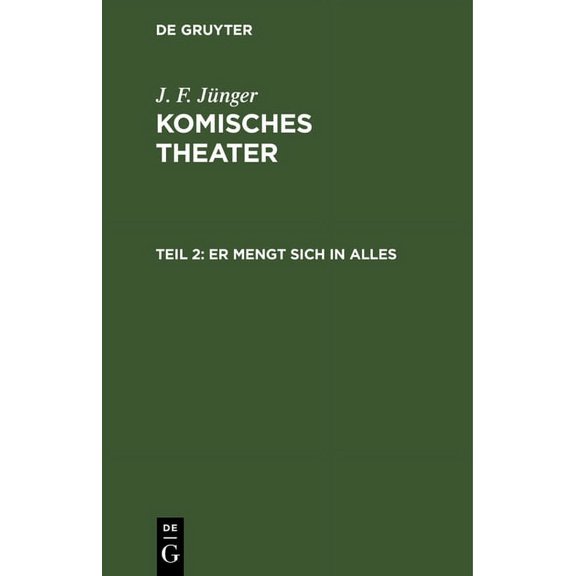 Er mengt sich in Alles, (Hardcover)