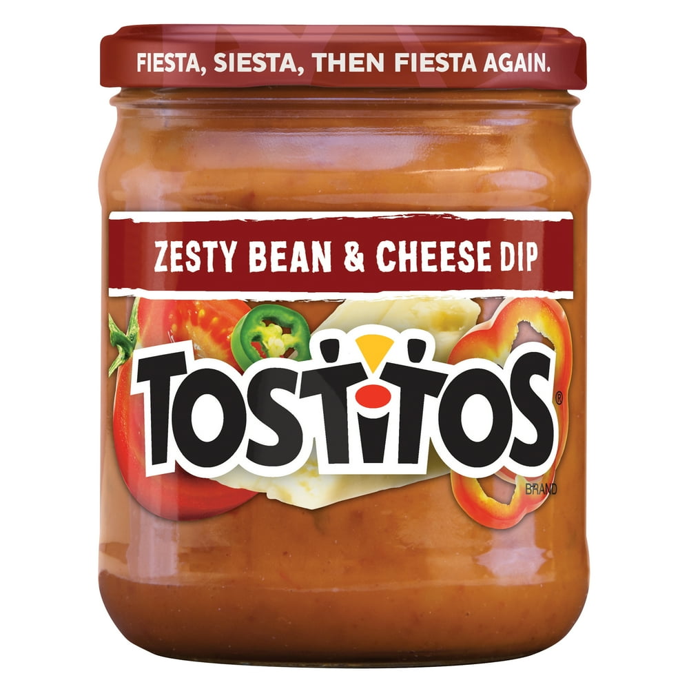 Tostitos Zesty Bean & Cheese Dip, 15.75 oz Jar