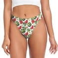 thumbnail image 1 of Balery Watermelons Tangas de Algodón para Mujer con Estampado – Ropa Interior Sexy, Transpirable, G-string-Medium, 1 of 6