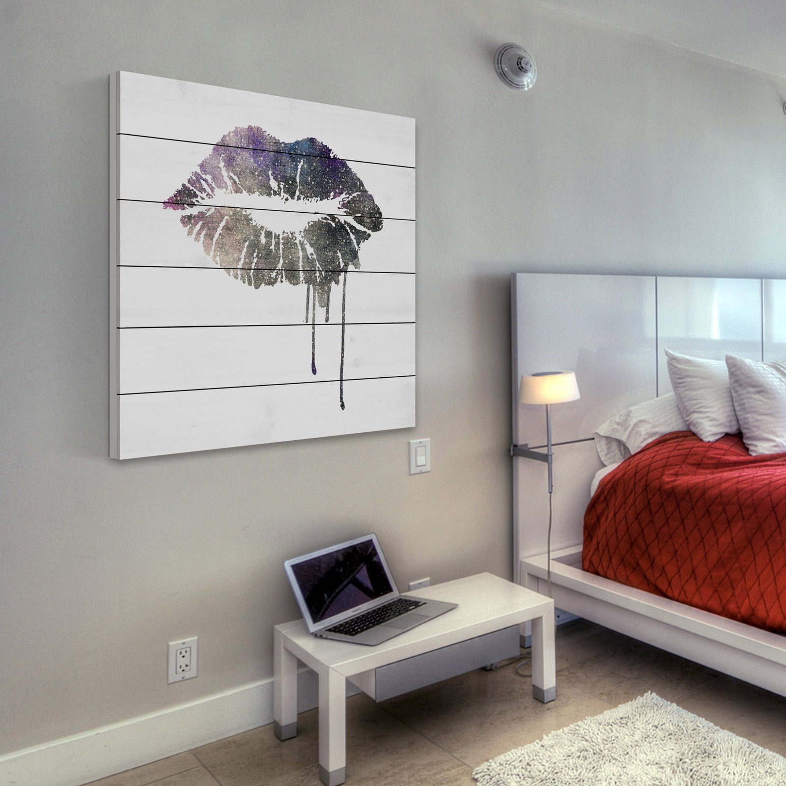 Marmont Hill Lips Dripping Wall Art