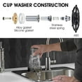 thumbnail image 4 of MesaSe PENGXAING Glass Rinser Premium Cup Rinser Cleaner Kitchen Sink Cup Washer Automatic Bottle Rinser for Kitchen, 4 of 10