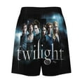 thumbnail image 6 of The Twilight Saga Men's Short Pajama Pants Soft Trendy Sleep Shorts Breathable Ice Silk Lounge Shorts 5XL, 6 of 8