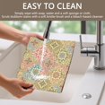 thumbnail image 4 of Placemat, Pioneer Flower Floral Print Pattern Place Mats Table Mat Set Of 2, PVC Washable Placemats for Party Kitchen Dining Decoration, 18x12 Inch, Fade Resistant, 4 of 6
