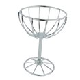thumbnail image 1 of Cesta de almacenamiento de bocadillos Soledad metal color Chrome, 1 of 10